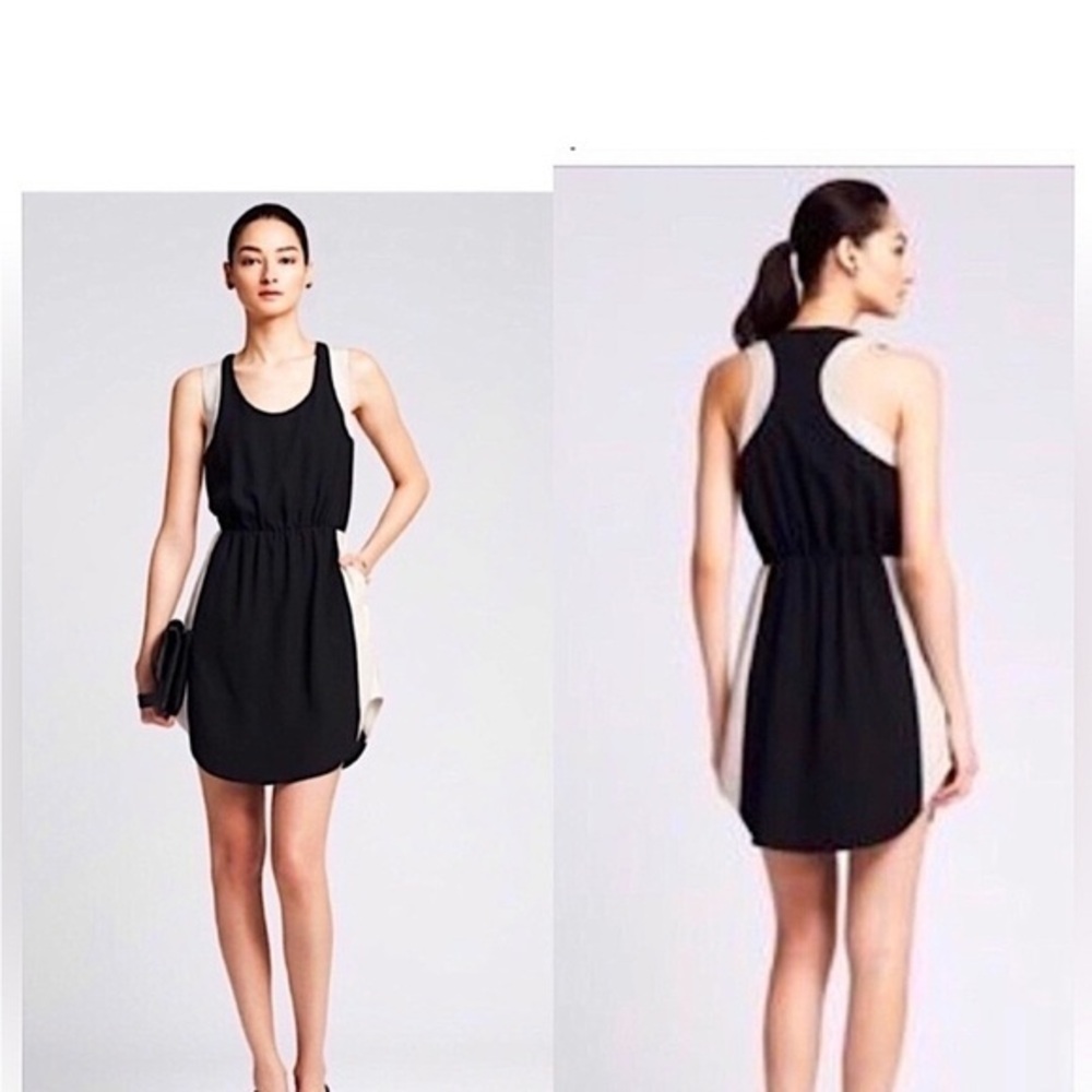Banana Republic Color Block Sleeveless Dress